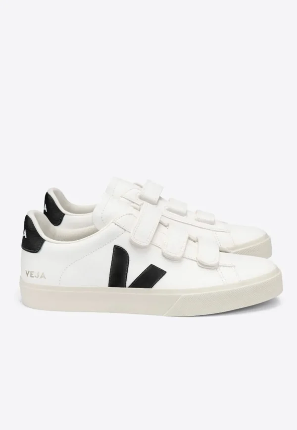 Clearance Recife Chrome Free Leather - White/Black Women Footwear | Sneakers