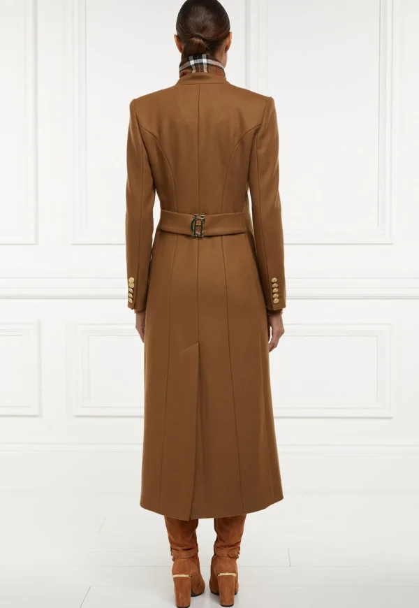 Sale Regency Coat Full Length - Dark Camel Women Coats