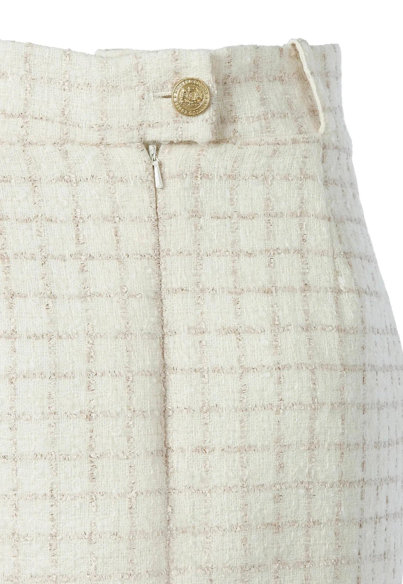 regency_skirt__ivory_spar_8.webp Outlet Regency Skirt - Ivory Sparkle Tweed Women Skirts