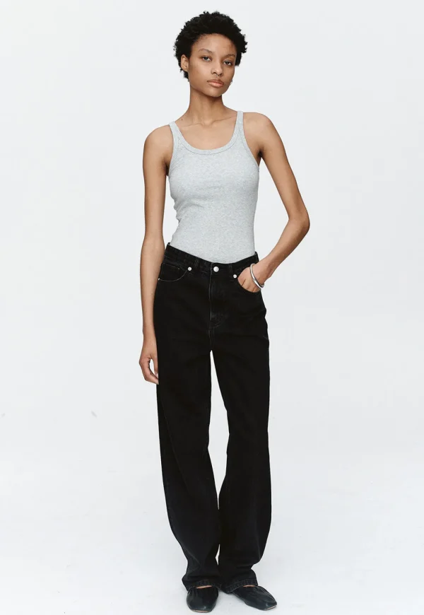 Fashion Relaxed Jean - Black Women Denim