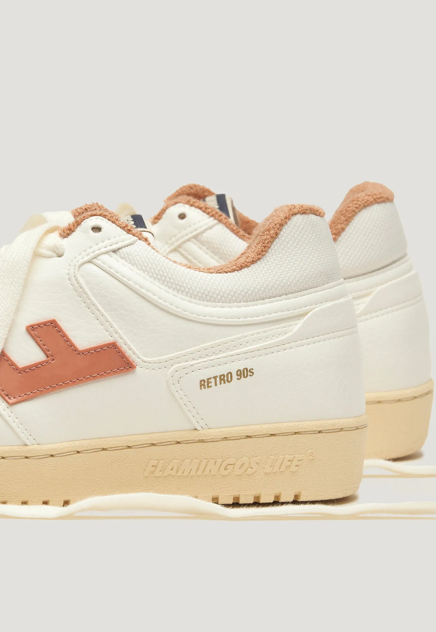 retro_s_sneaker__white_ap_3.webp Discount Retro 90s Sneaker - White Apricot Vanilla Women Footwear | Sneakers