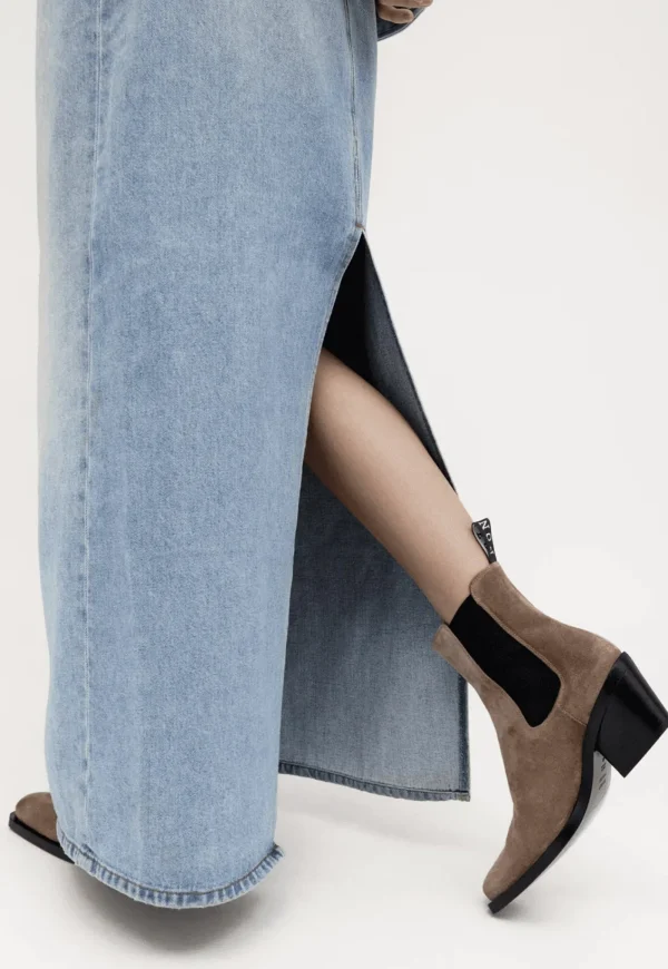 New Rider Boot - Shiitake Suede Women Footwear | Boots