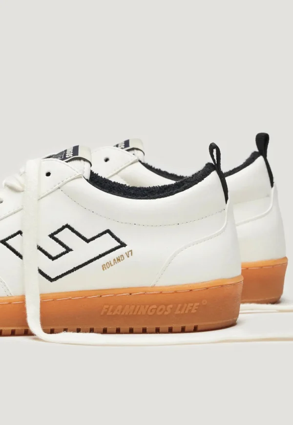 Fashion Roland V.7 White Black Caramel Women Footwear | Sneakers