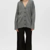 Sale Romeo 2.0 Cardigan - Grey Melange Women Knitwear