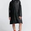 Discount Runaway Long Raincoat - Black Women Blazers & Jackets