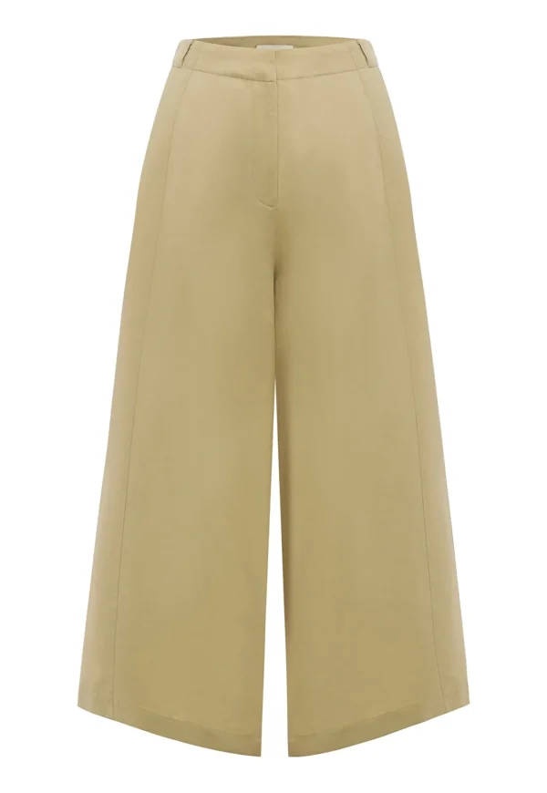 Outlet Ruth Trouser - Latte Women Pants