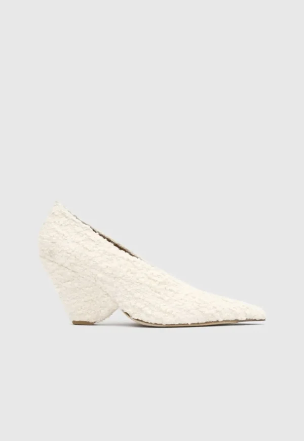 Best Rys Boucle Pump - Ivory Women Footwear | Heels