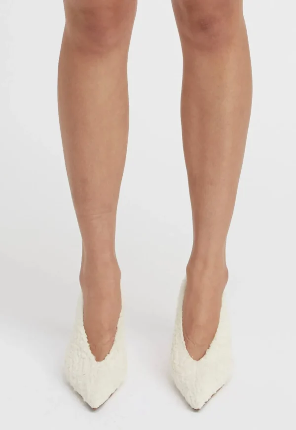 Best Rys Boucle Pump - Ivory Women Footwear | Heels