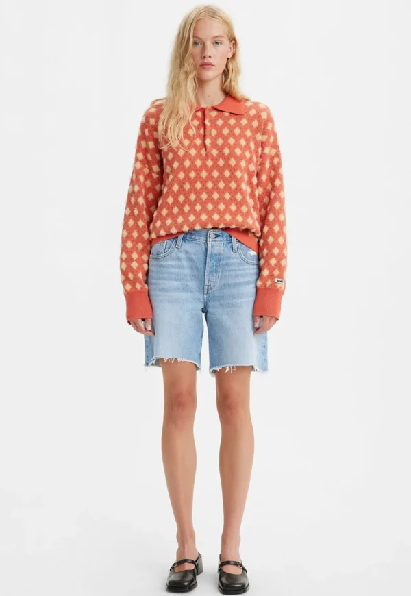 Best 501 90's Shorts - Light Blue Special Women Shorts | Denim
