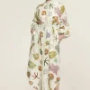 Online Sea House Shirtdress - Cream Women Dresses
