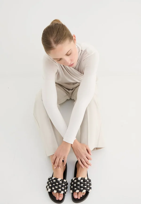 Outlet Selene Slide - Pepper/Cloud Women Footwear | Slides & Sandals