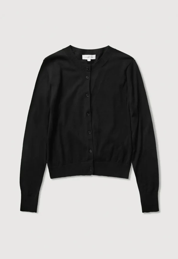 Hot Semra Cotton Cashmere Cardigan - Black Women Knitwear