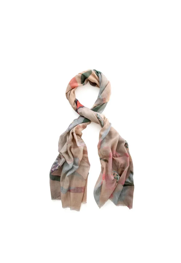 Discount Senso-Ji - Skinny Wool Scarf Women Scarves | Scarves