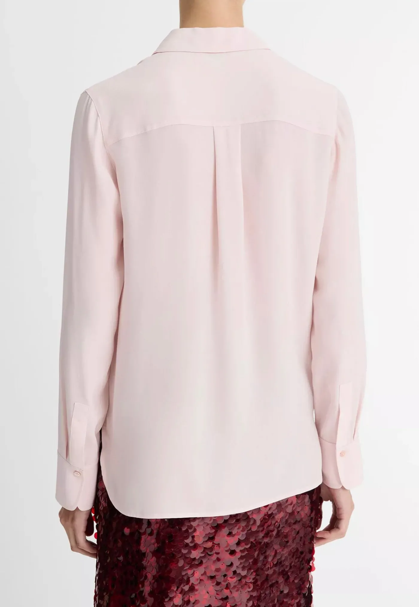 silk_slim_fitted_blouse___3.webp New Silk Slim Fitted Blouse - Ballet Women Tops & Tees