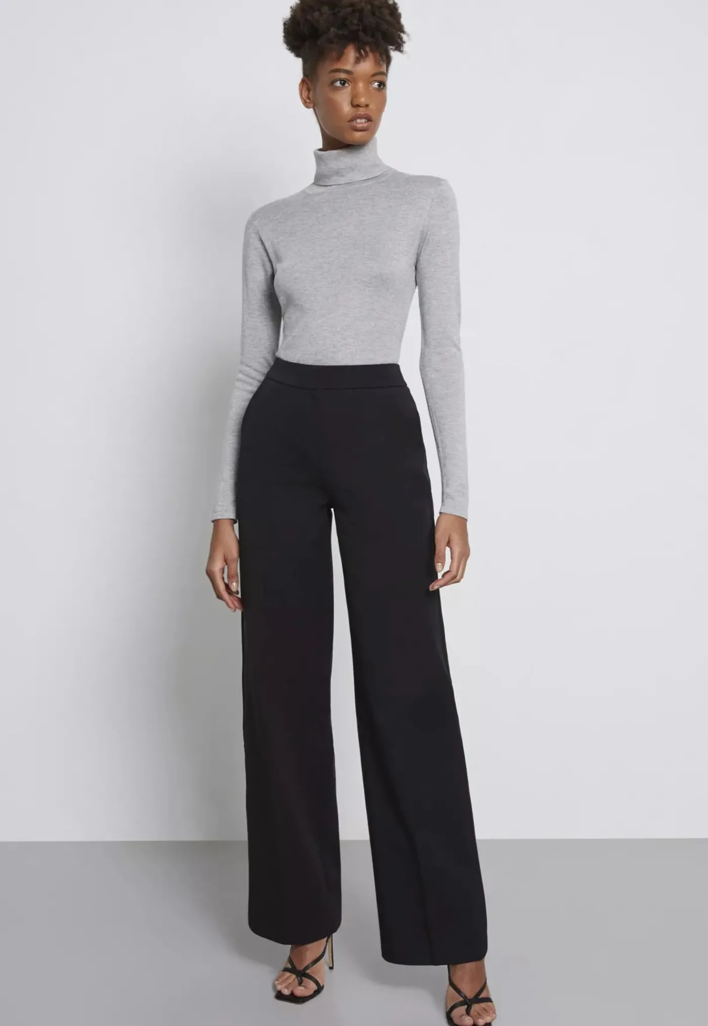 silk_turtleneck_bodysuit__0.webp Discount Silk Turtleneck Bodysuit - Grey Women Tops & Tees | Knitwear