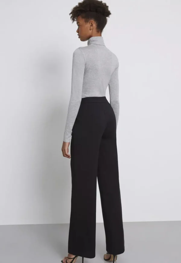 Discount Silk Turtleneck Bodysuit - Grey Women Tops & Tees | Knitwear