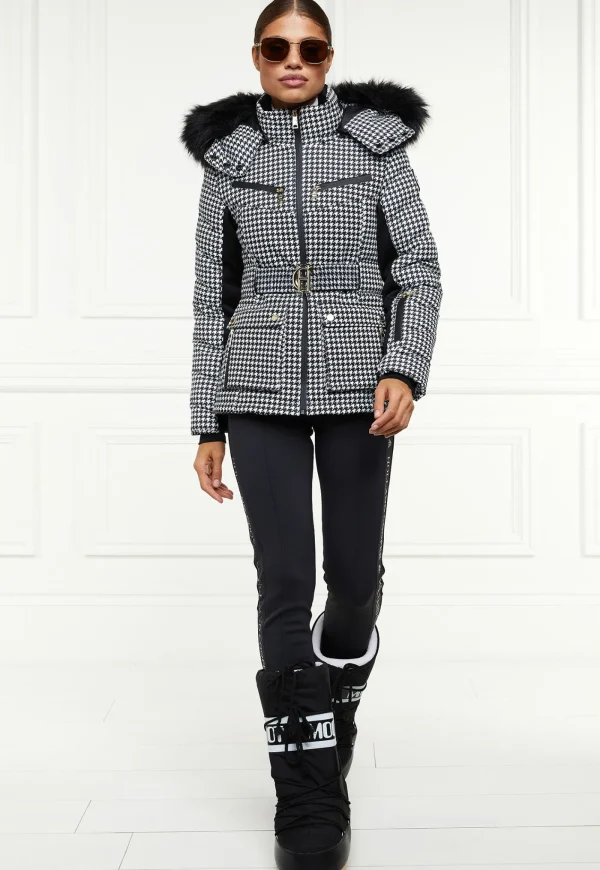 Discount Ski Jacket - Houndstooth Women Blazers & Jackets