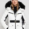 Best Ski Jacket - White Women Blazers & Jackets