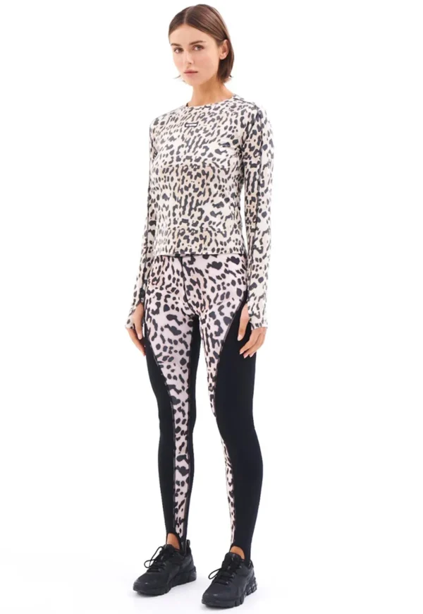 Sale Slalom Printed Legging - Leopard Women Pants