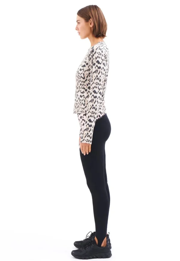 Sale Slalom Printed Legging - Leopard Women Pants