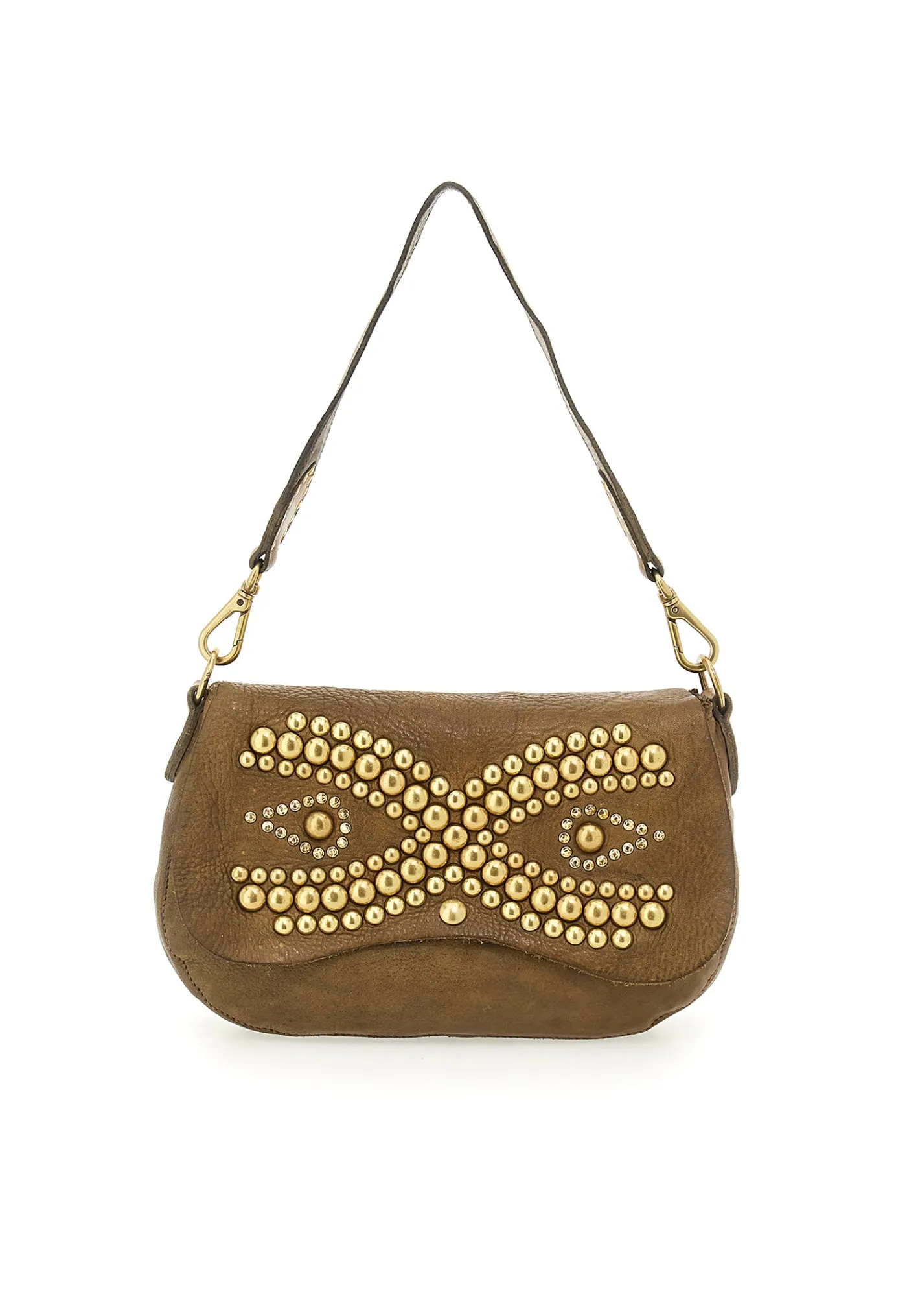 sphere_studded_shoulder_b_0.webp Hot Sphere Studded Shoulder Bag - Military Women Bags | Bags