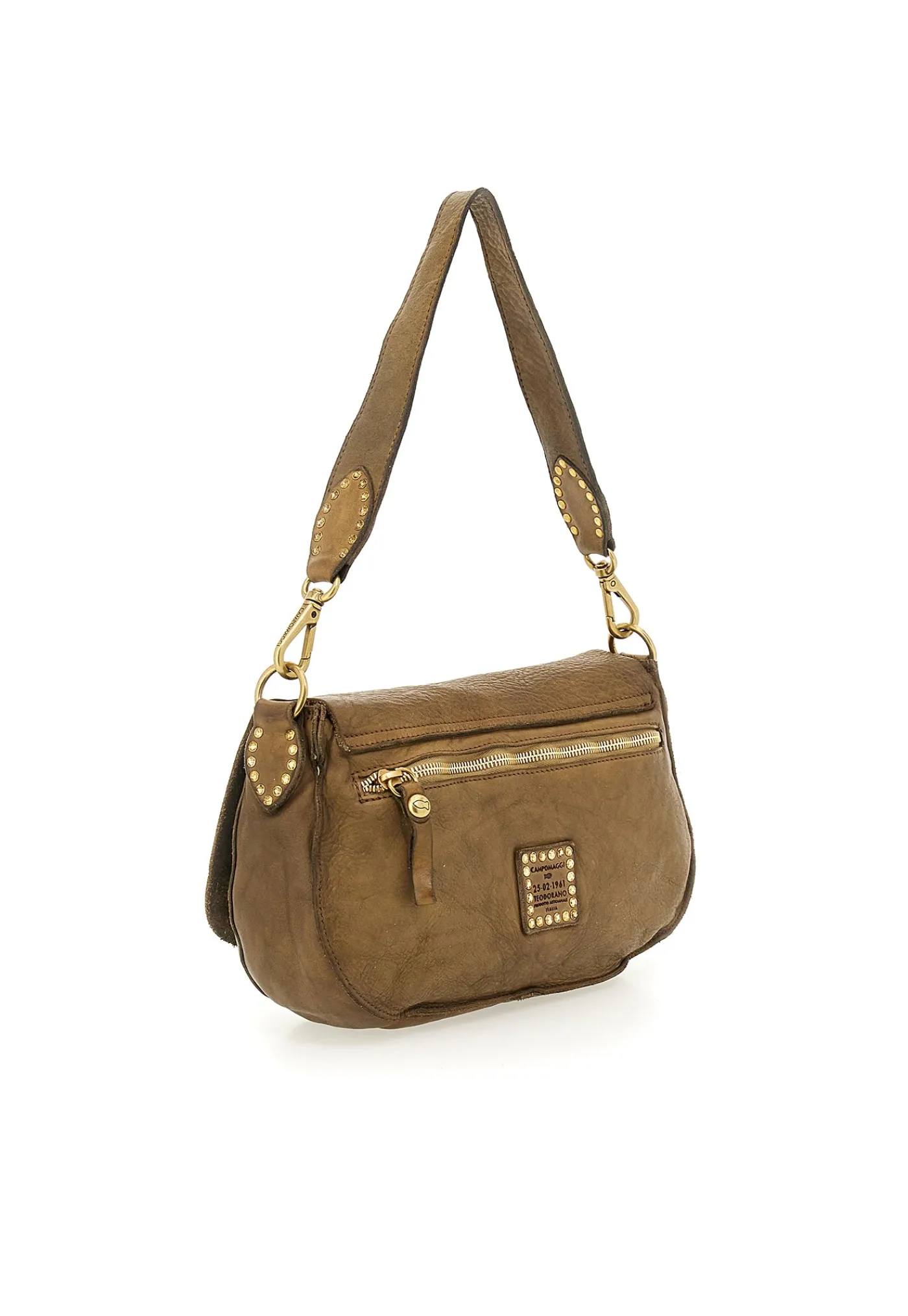 sphere_studded_shoulder_b_3.webp Hot Sphere Studded Shoulder Bag - Military Women Bags | Bags