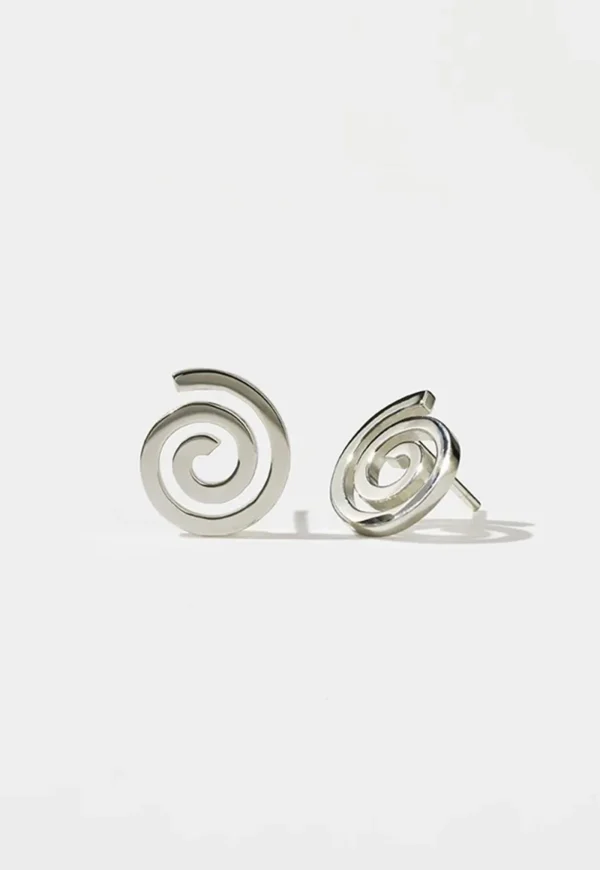 Outlet Spiral Studs Women Jewellery | Jewellery