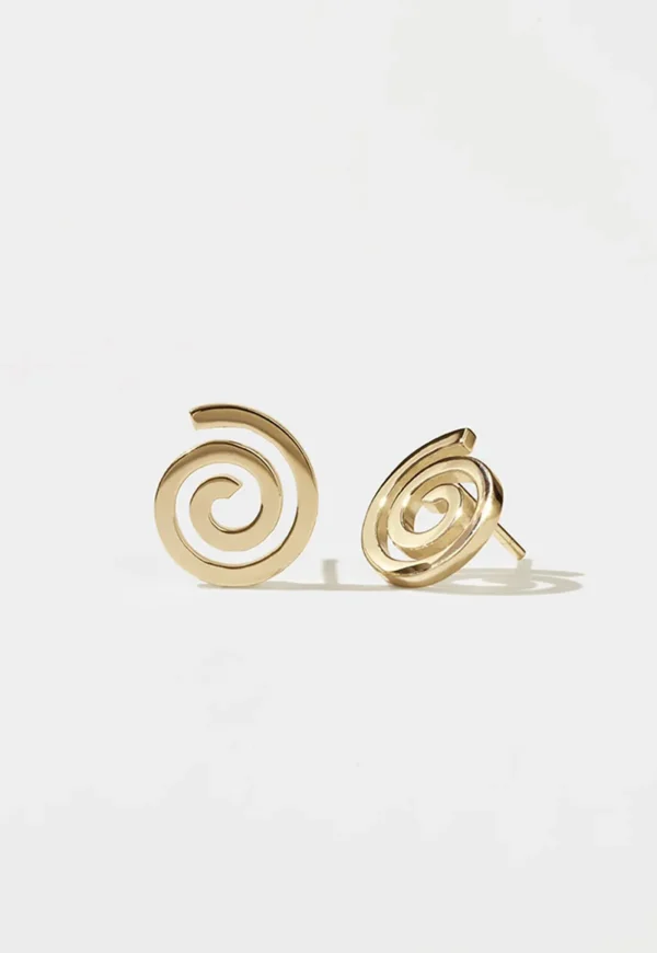 Outlet Spiral Studs Women Jewellery | Jewellery