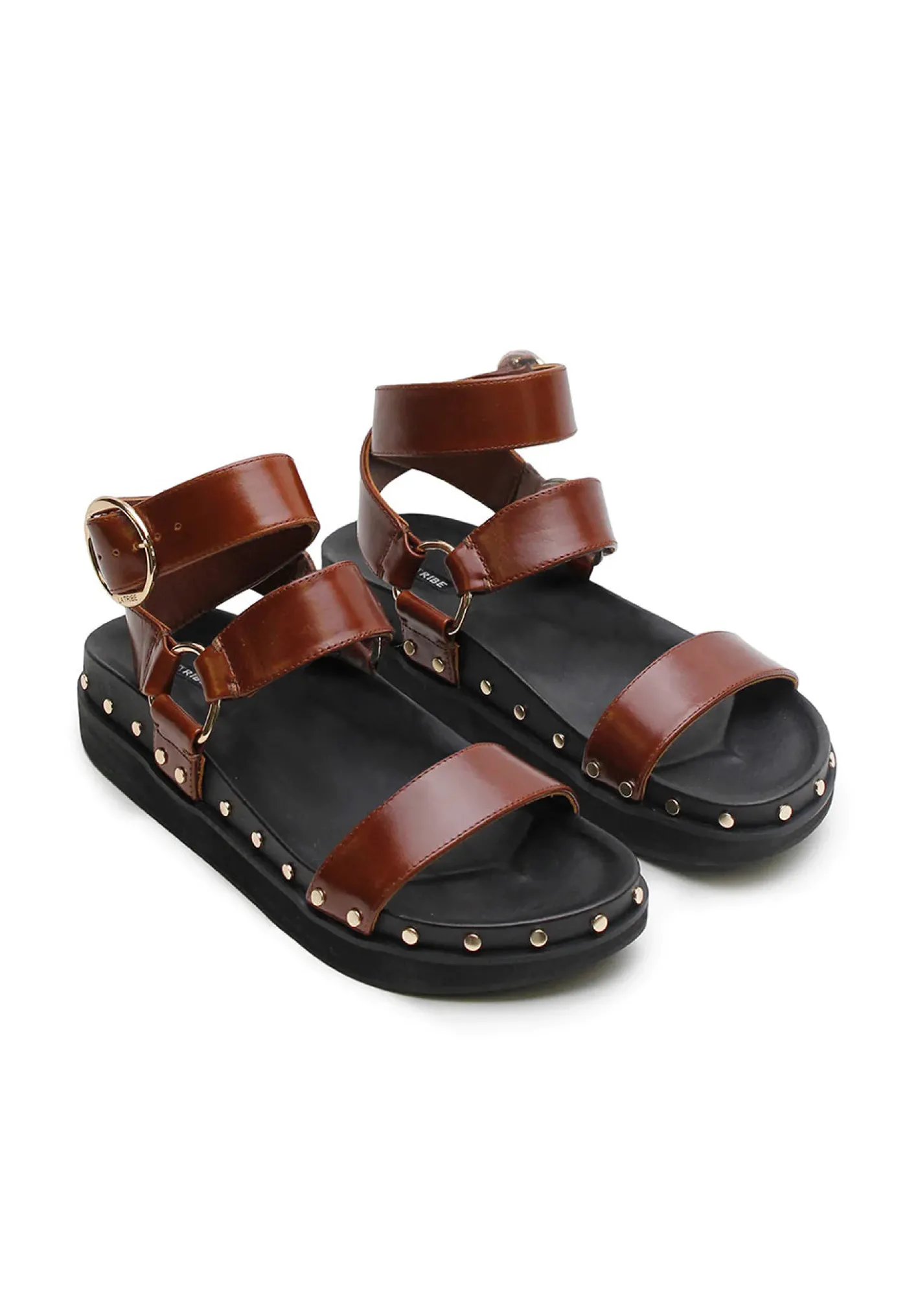 studded_sandal__cognac_4.webp Sale Studded Sandal - Cognac Women Footwear | Slides & Sandals