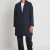 Fashion Supernova Coat - Navy Women Coats