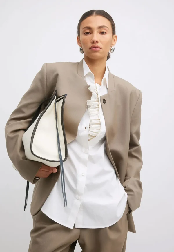 Outlet Tatum Shirt - Parchment Women Tops & Tees