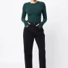 Best The Brooklyn Top - Forest Green Women Tops & Tees