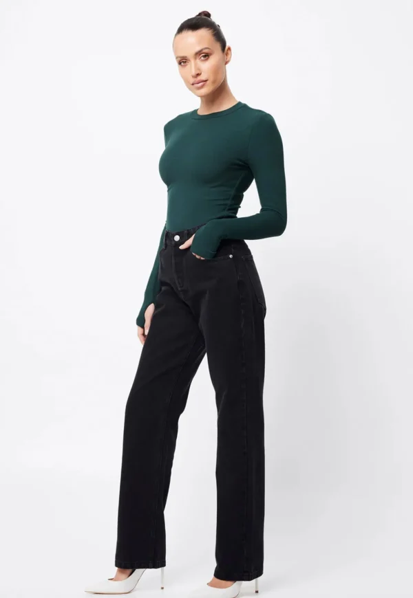 Best The Brooklyn Top - Forest Green Women Tops & Tees