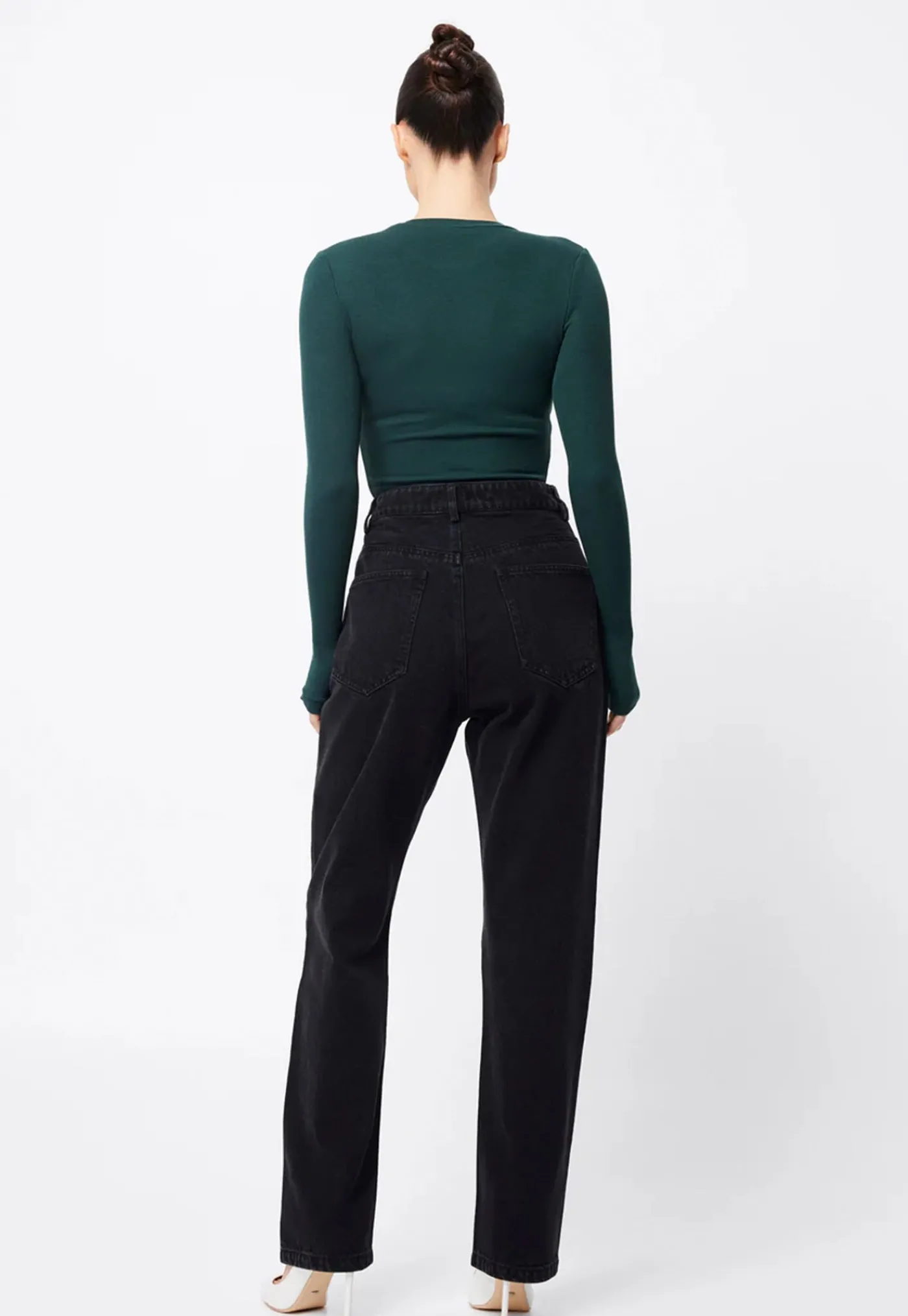 the_brooklyn_top__forest__6.webp Best The Brooklyn Top - Forest Green Women Tops & Tees