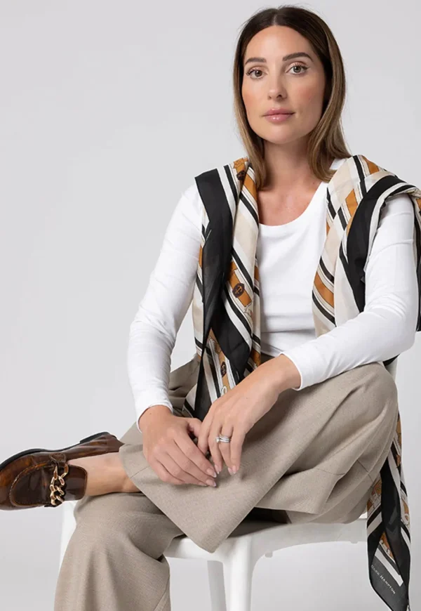 Fashion The Brown Versatile Scarf Women Scarves | Scarves