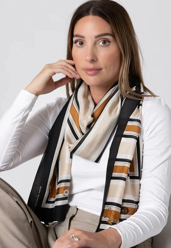 Fashion The Brown Versatile Scarf Women Scarves | Scarves