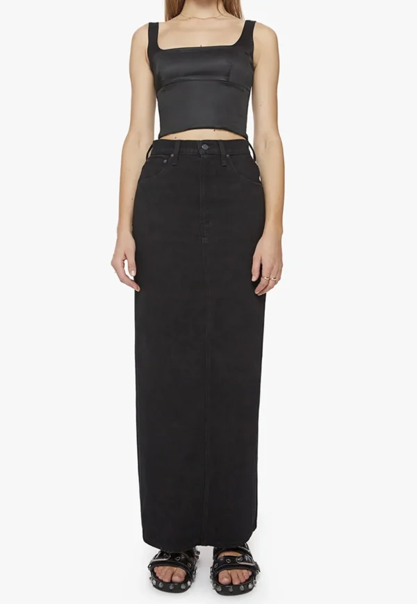 Fashion The Candy Stick Skirt - Licorice Women Skirts | Denim