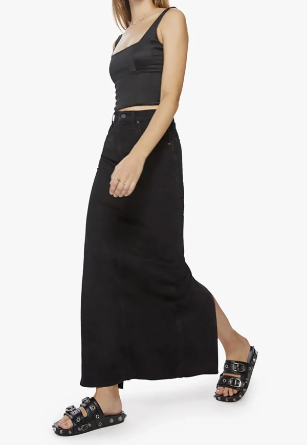 Fashion The Candy Stick Skirt - Licorice Women Skirts | Denim
