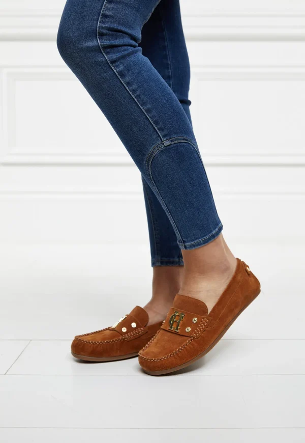 Hot The Driving Loafer - Tan Women Footwear | Flats