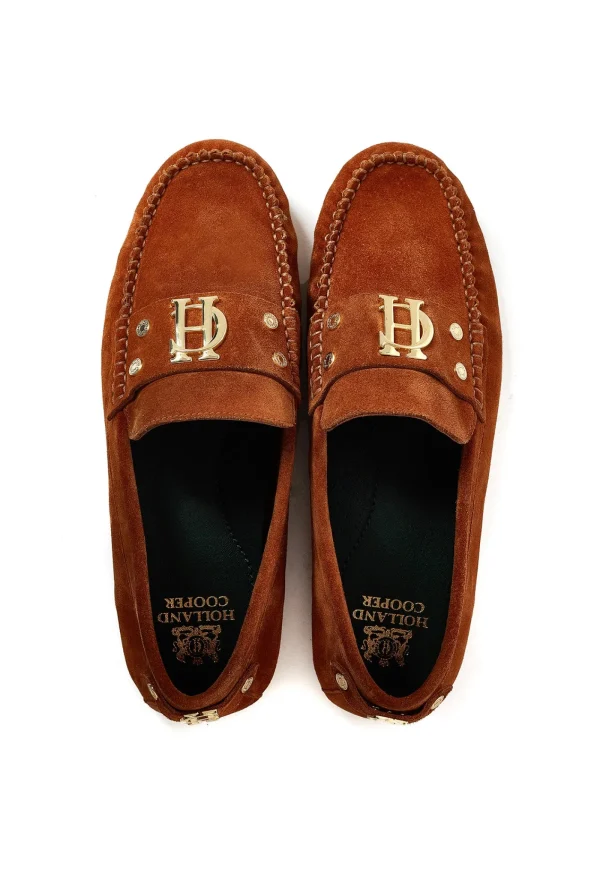 Hot The Driving Loafer - Tan Women Footwear | Flats