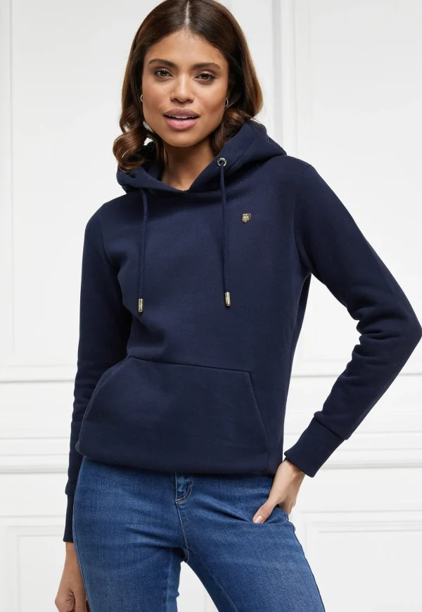 Discount The Essential Shield Hoodie - Ink Navy Women Sweaters & Hoodies