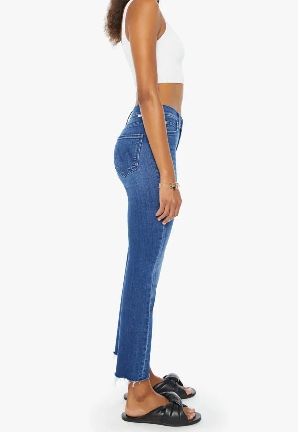 Discount The Mid Rise Dazzler Ankle Fray - Nothing Between Us Women Denim