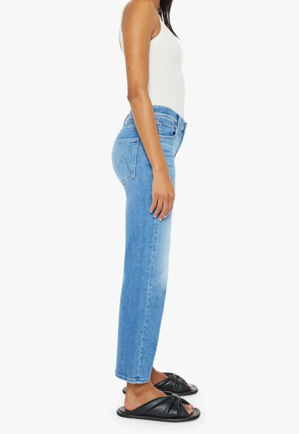 Sale The Mid Rise Zip Rambler Ankle - Out of the Blue Women Denim