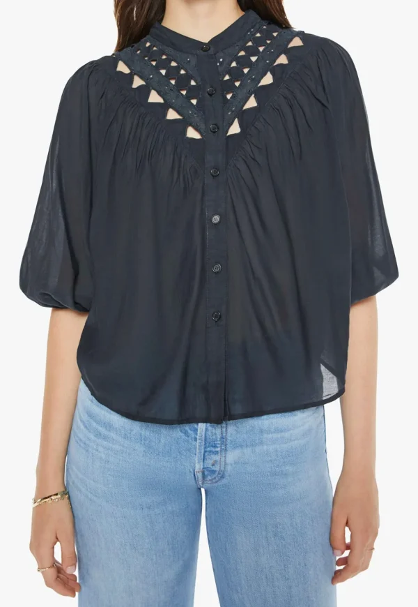 Sale The V Yoke Shirt - Trifecta Women Tops & Tees