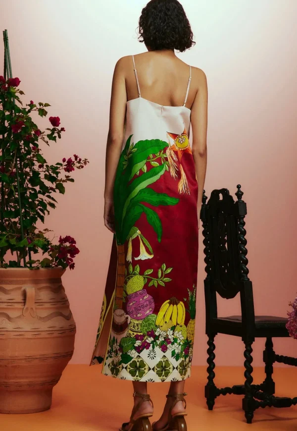 Outlet Tiger Slip Dress - Multi Women Dresses