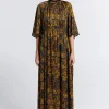 Best Trinket Dress -Navy/Antique Gold Women Dresses