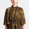Online Trinket Top - Navy/Antique Gold Women Tops & Tees
