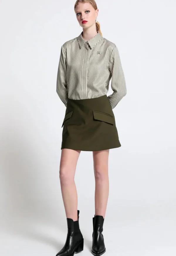 Clearance True Skirt - Olive Women Skirts