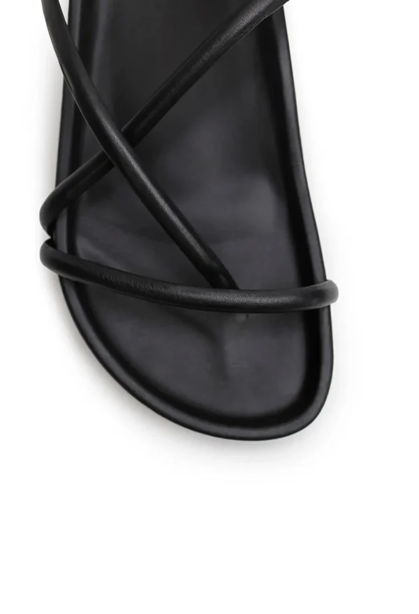Online Tube Sandal - Black Women Footwear | Slides & Sandals