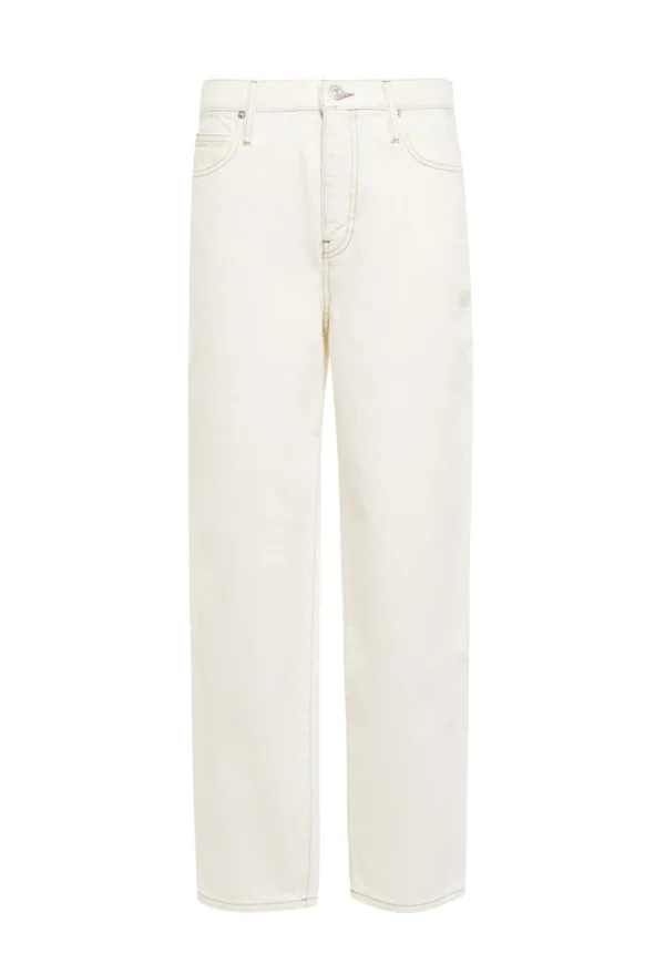 Clearance Ultra High Rise Barrel - Ecru Women Denim